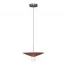 Lustra LED suspendata BARIS Rust Brown 38cm