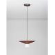 Pendule, Lustre suspendate - Lustra LED suspendata BARIS Rust Brown 38cm