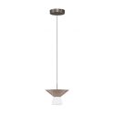 Pendul LED decorativ BARIS Nut Brown 22cm