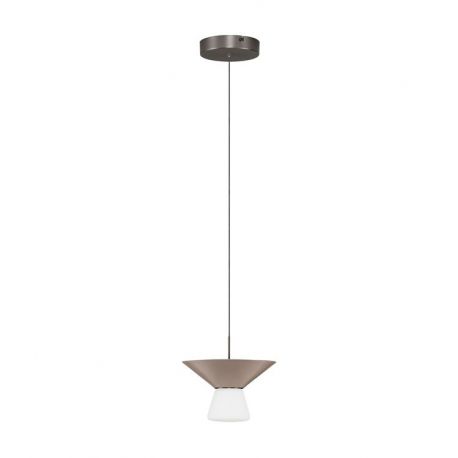 Pendule, Lustre suspendate - Pendul LED decorativ BARIS Nut Brown 22cm