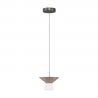 Pendul LED decorativ BARIS Nut Brown 22cm