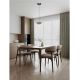 Pendule, Lustre suspendate - Pendul LED decorativ BARIS Nut Brown 22cm