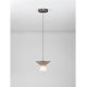Pendule, Lustre suspendate - Pendul LED decorativ BARIS Nut Brown 22cm
