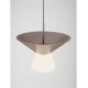 Pendule, Lustre suspendate - Pendul LED decorativ BARIS Nut Brown 22cm