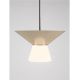 Pendule, Lustre suspendate - Pendul LED decorativ BARIS White Tea 22cm