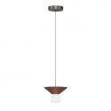 Pendul LED decorativ BARIS Rust Brown 22cm