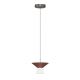 Pendul LED decorativ BARIS Rust Brown 22cm