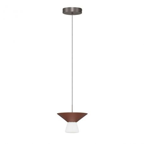 Pendule, Lustre suspendate - Pendul LED decorativ BARIS Rust Brown 22cm