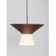 Pendule, Lustre suspendate - Pendul LED decorativ BARIS Rust Brown 22cm