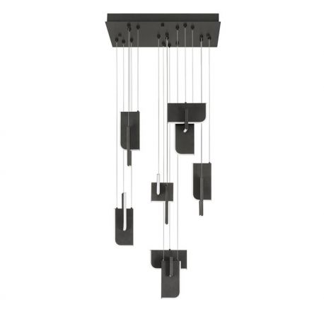 Pendule, Lustre suspendate - Lustra LED suspendata liniara design decorativ 3000K TOTEM 56W
