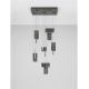 Pendule, Lustre suspendate - Lustra LED suspendata liniara design decorativ 3000K TOTEM 56W