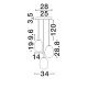 Pendule, Lustre suspendate - Lustra LED suspendata decorativa BRITA 3L