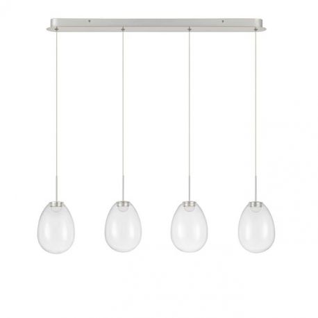 Pendule, Lustre suspendate - Lustra LED suspendata decorativa BRITA 4L