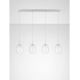 Pendule, Lustre suspendate - Lustra LED suspendata decorativa BRITA 4L