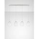 Pendule, Lustre suspendate - Lustra LED suspendata decorativa BRITA 4L