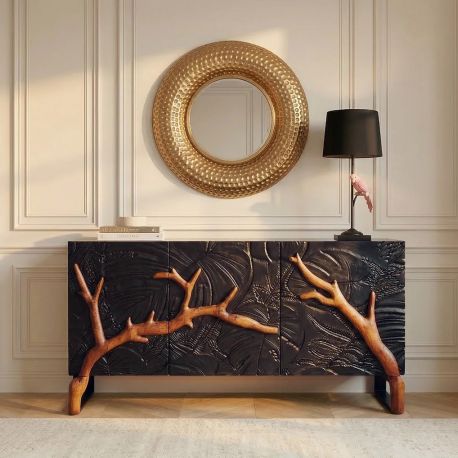 Comode - Comoda din lemn masiv FOREST 160cm lemn de mango