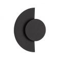 Aplica perete exterior lumina indirecta IP54 LED 3000K Gloo negru