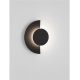 Aplice - Aplica perete exterior lumina indirecta IP54 LED 3000K Gloo negru