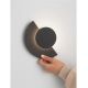 Aplice - Aplica perete exterior lumina indirecta IP54 LED 3000K Gloo negru