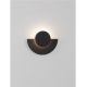 Aplice - Aplica perete exterior lumina indirecta IP54 LED 3000K Gloo negru