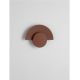 Aplice - Aplica perete exterior lumina indirecta IP54 LED 3000K Gloo corten