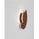 Aplice - Aplica perete exterior lumina indirecta IP54 LED 3000K Gloo corten