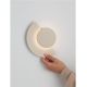 Aplice - Aplica perete exterior lumina indirecta IP54 LED 2700K Gloo sand
