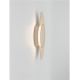 Aplice - Aplica perete exterior lumina indirecta IP54 LED 3000K Gloo sand