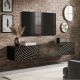 Comoda suspendata cu model abstract mandala Illusion 160cm