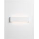 Aplice - Aplica exterior alba liniara 30cm IP65 LED METRIC