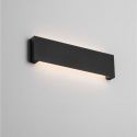Aplica exterior neagra liniara 30cm IP65 LED METRIC