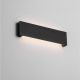 Aplice - Aplica exterior neagra liniara 30cm IP65 LED METRIC