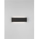 Aplice - Aplica exterior neagra liniara 30cm IP65 LED METRIC
