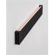 Aplice - Aplica exterior negru liniara 60cm IP65 LED METRIC