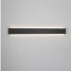 Aplice - Aplica exterior negru liniara 90cm IP65 LED METRIC