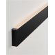 Aplice - Aplica exterior negru liniara 90cm IP65 LED METRIC