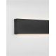 Aplice - Aplica exterior neagra liniara 120cm IP65 LED METRIC