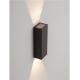 Aplice - Aplica lumina ambientala pentru fatade IP65 SAM negru
