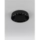Plafoniere - Plafoniera LED exterior moderna IP65 CONVEX negru D-17,6cm