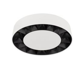 Plafoniere - Plafoniera LED exterior moderna IP65 CONVEX alb D-17,6cm