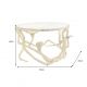 Masute Living - Masuta de cafea extravaganta SNAKE 70cm