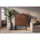 Comode - Comoda inalta lemn de mango maro cu fata 3D ORBIT 120cm