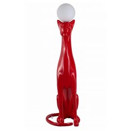 Figurina design decorativ cu iluminat PUMA RED