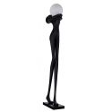 Figurina design decorativ cu iluminat HESTIA BLACK
