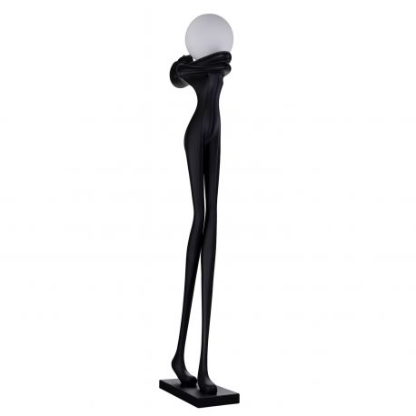 Lampadare - Figurina design decorativ cu iluminat HESTIA BLACK