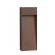 Stalp LED iluminat exterior IP65 MOLAT Corten H-35cm