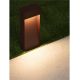 Stalpi - Stalp LED iluminat exterior IP65 MOLAT Corten H-35cm