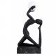 Figurina design decorativ cu iluminat ARTEMIS BLACK