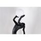 Lampadare - Figurina design decorativ cu iluminat ARTEMIS BLACK