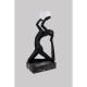 Lampadare - Figurina design decorativ cu iluminat ARTEMIS BLACK